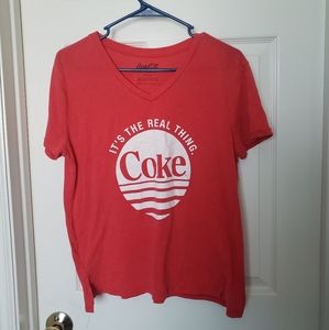 Coca cola, Large, Red